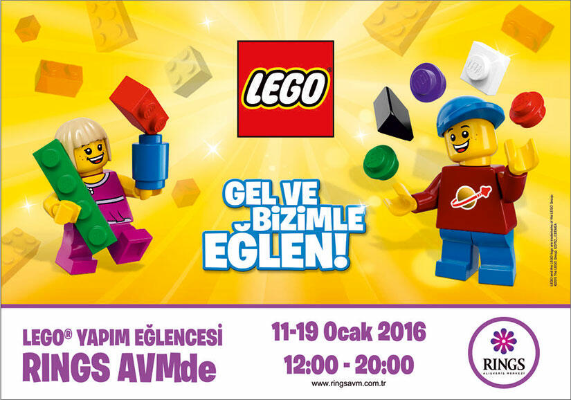 LEGO: GEL ve BİZİMLE EĞLEN!